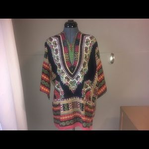 Vintage Gypsy Rose Tunic